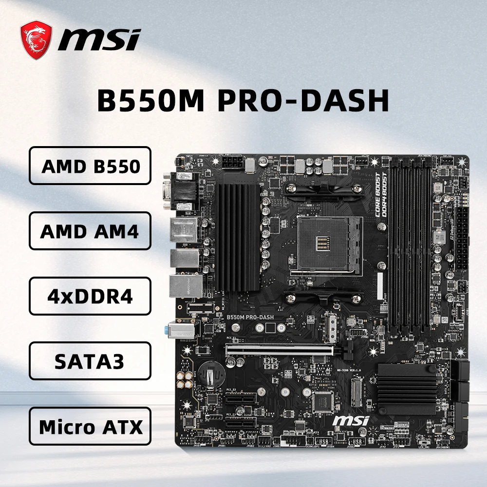 AM4 마더보드 MSI B550M PRO-DASH 가격비교