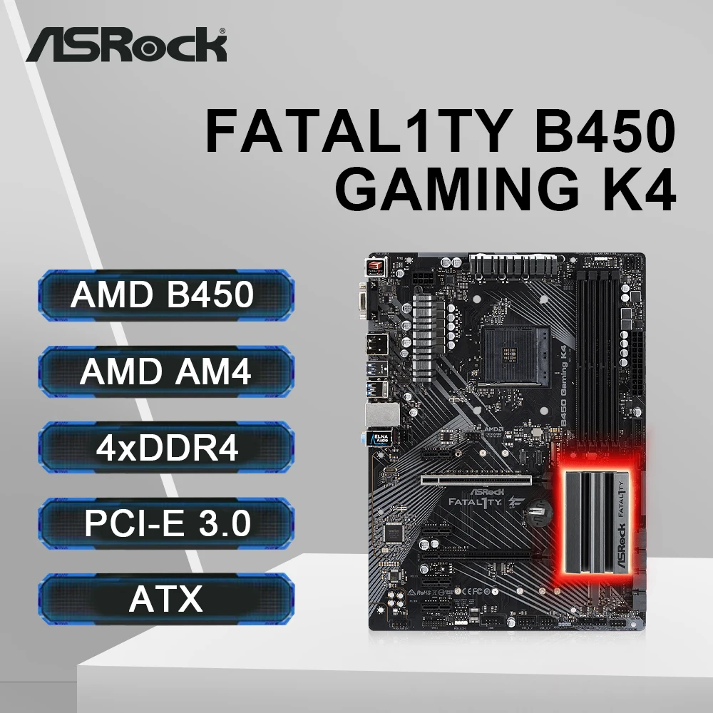 ASRock Fatal1ty B450 게이밍 K4 마더보드 추천상품