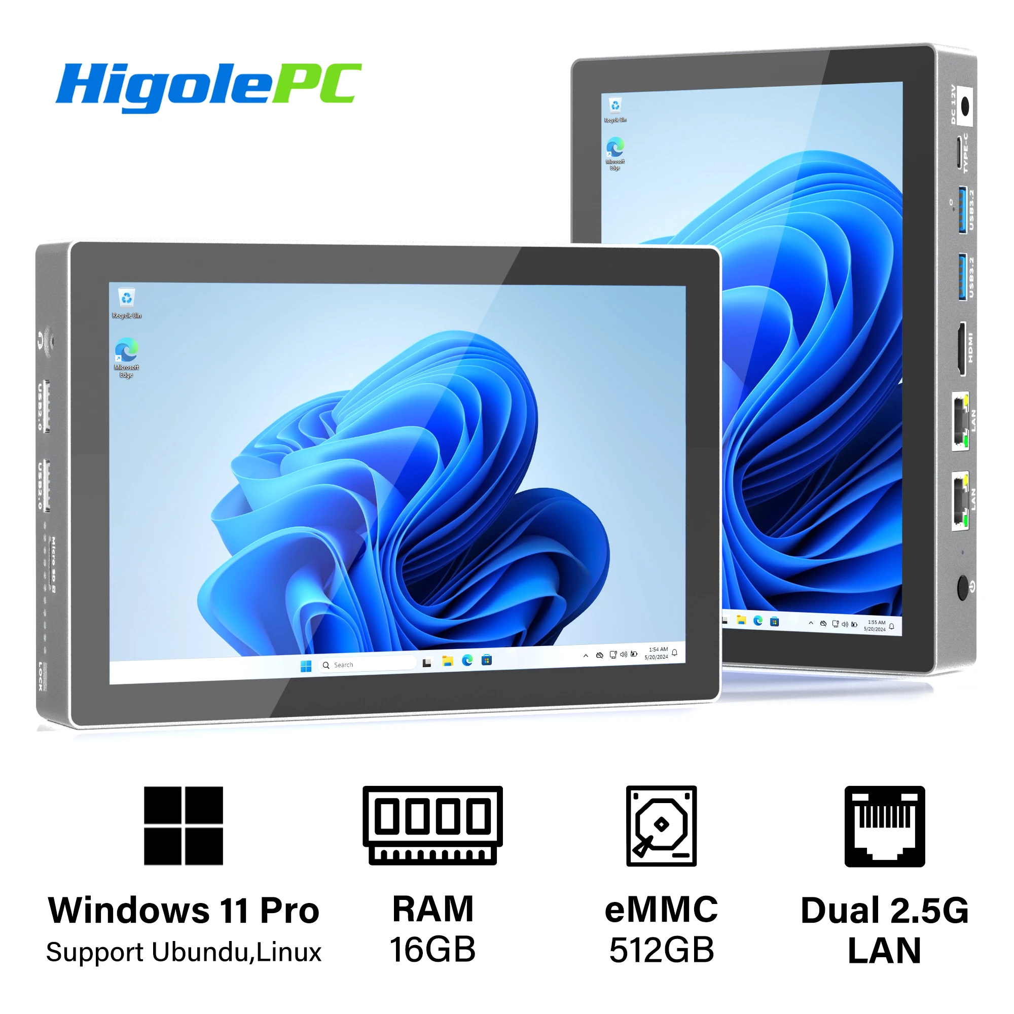 Higole F9B 프로 7 인치 N100 미니 PC 선물추천