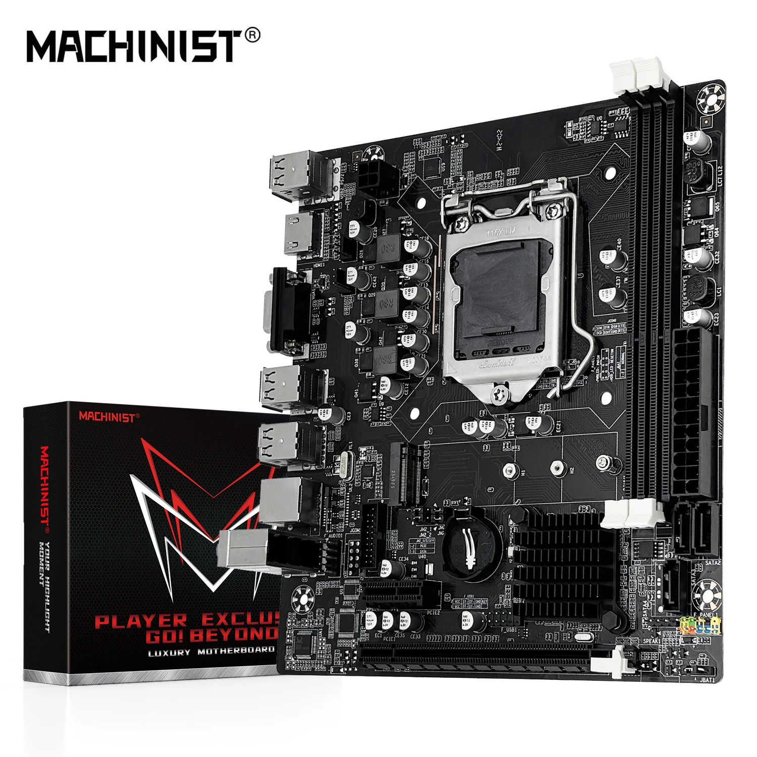 MACHINIST 마더보드 LGA 1155 DDR3 RAM 내돈내산 리뷰